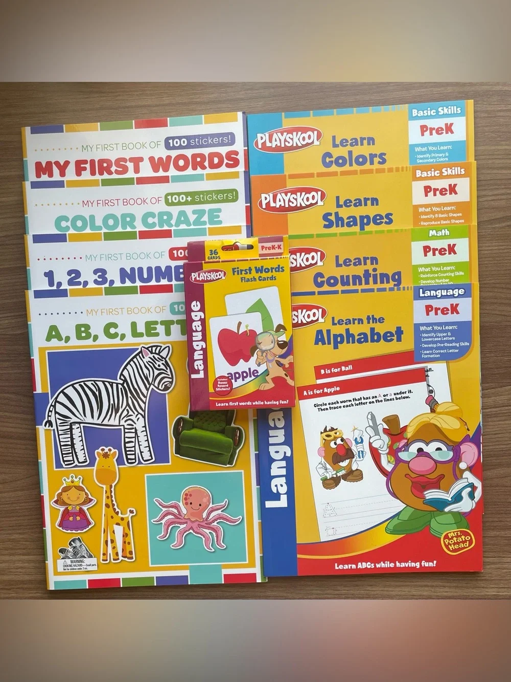 Ultimate PreK Preschool Learning & Activity Bundle - 10 Piece Mega Lot